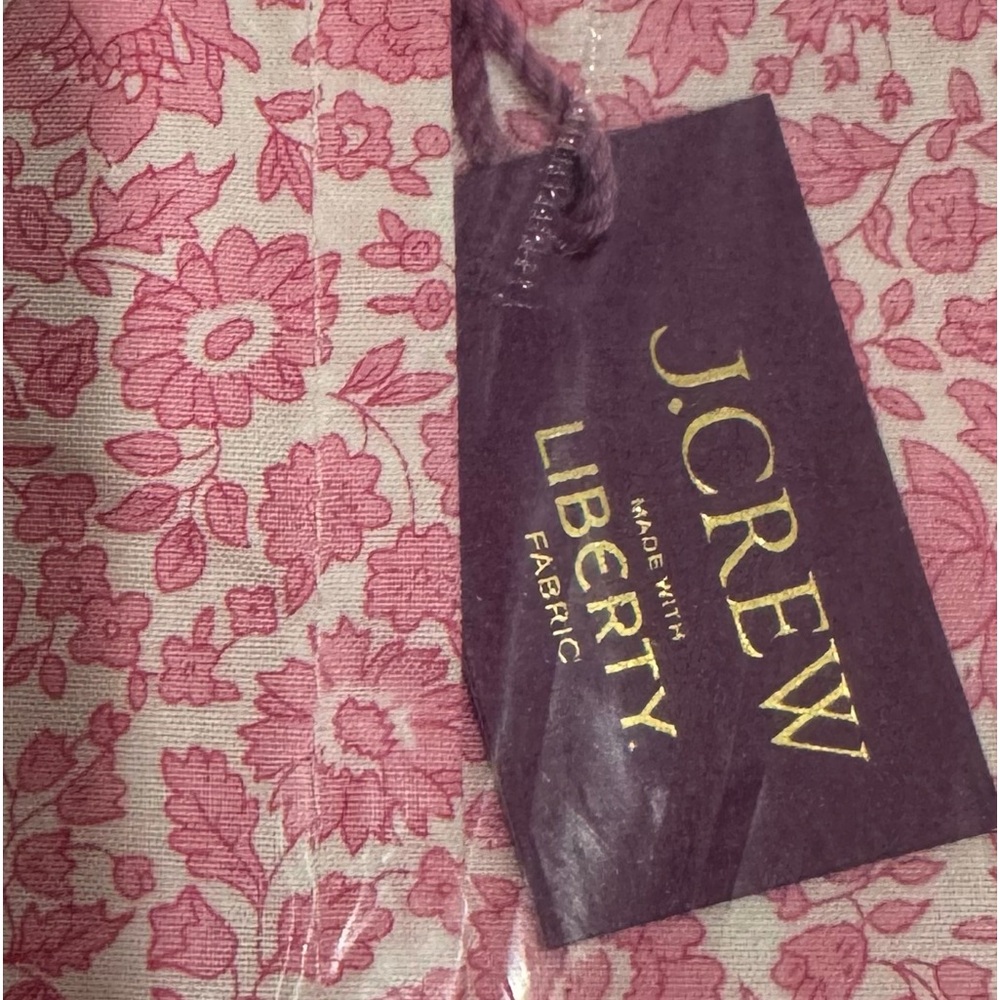 JCrew Home tablecloth in Liberty fabric.  NWT.  Sz 70”by 108”.